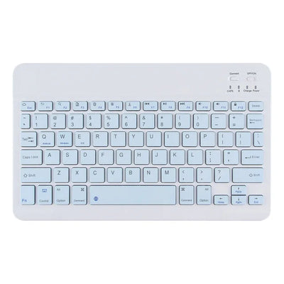 Mini Bluetooth Wireless Keyboard and Mouse Set 10 Inch Rechargeable English Keypad Mice For Tablet ipad Pro 12 9 Air 4 S6 Lite