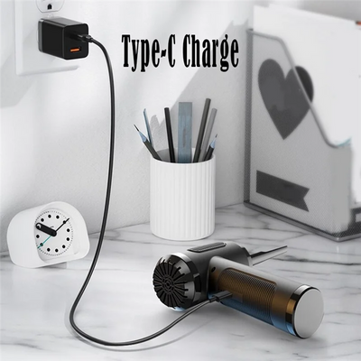New--Portable Compressed Air Duster USB Charging Computer Household Blower Cleaner Car Powerful Cleaning Durable A