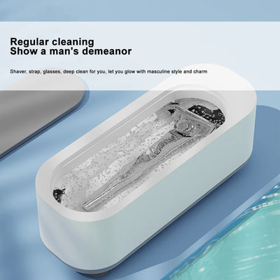 Ultrasonic Cleaning Machine 45000Hz High Frequency Vibration USB Charging Battery 360° For Glasses Watch Ring Portable Cleaner