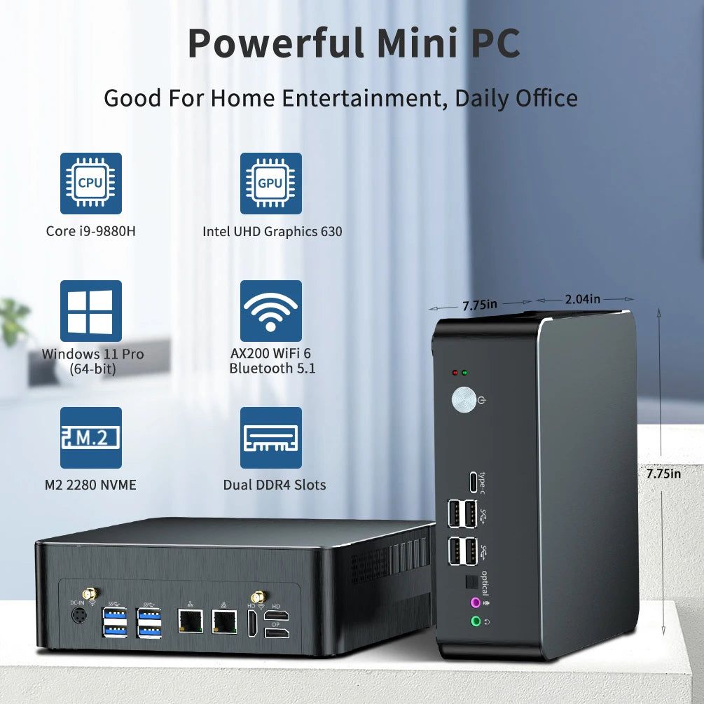 Msecore MV8 Gaming Mini PC