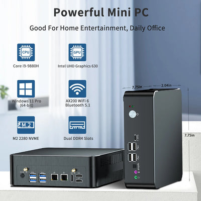 Msecore MV8 Gaming Mini PC