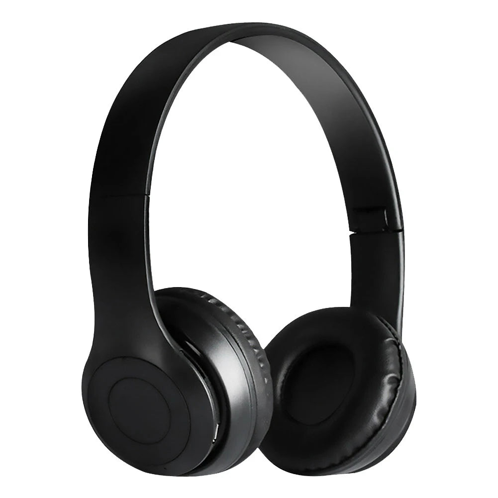 P47 Wireless Over Ear Headset Noise Cancelling Bluetooth-Compatible 5.0 Game Headset Card Mp3 Player Built-in Mic for Smartphone