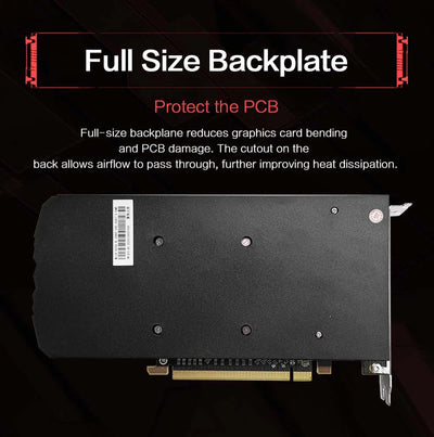 MLLSE AMD RX 580 8GB 2048SP Gaming Graphics Card GDDR5 256Bit PCI-E 3.0 ×16 8Pin Radeon GPU Rx 580 Video Card Placa De Video