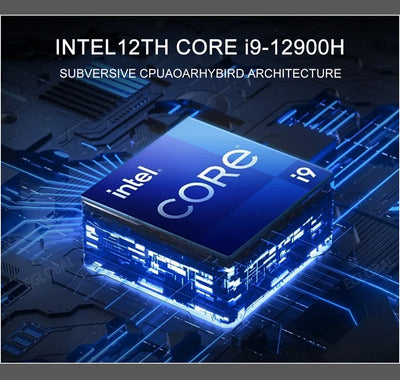 Mini PC Gamer Intel i7 13700H i9 12900H RTX 4060 3050 8G 2xPCIe Windows 11