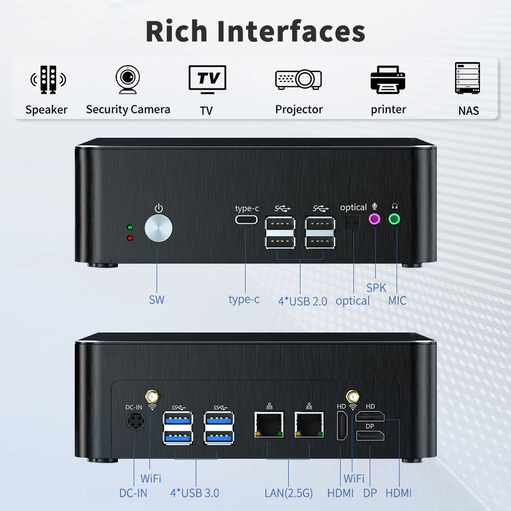 Msecore MV8 Gaming Mini PC