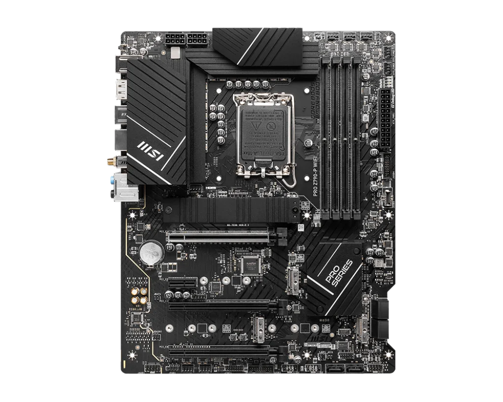 MSI Z790 Motherboard PRO Z790-P WIFI DDR4/DDR5 Motherboard LGA 1700 128GB 256GB M.2 support 14900F 13900 13700 12400 12100 cpu