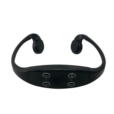 H-906A Bone Conduction Earphones Swimming Receiver Portable Light H-900A FM Transmitter Headphone