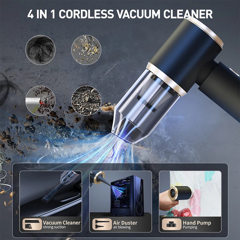 Office Cleaner Portable Wireless Handheld Cleaner Poweful Cleaning Machine Computer Keyboard Cleaner For Home Office Car