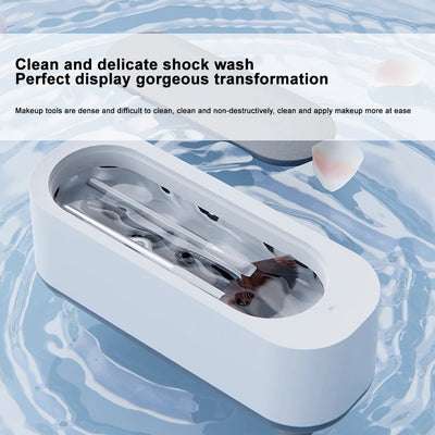 Ultrasonic Cleaning Machine 45000Hz High Frequency Vibration USB Charging Battery 360° For Glasses Watch Ring Portable Cleaner