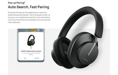 Huawei Freebuds Studio Bluetooth 5.2 Headphone ANC 6 Mic Noise Cancelling Earphone AAC HiFi Audiophile Stereo Wireless Headset