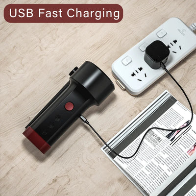 Electric Air Blower for Computer Cleaner,Cordless Air Duster,Replaces Compressed Air Can,Handy Dust for PC Keyboard Cleaning