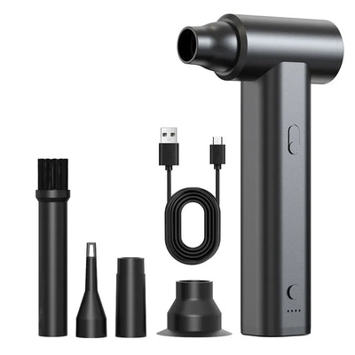 110000 RPM Compressed-Air Duster 2 In 1 Blower Vacuum Cleaner for Keyboard Sofa Cleaning Rechargeable Computer Vacuum Cleaner