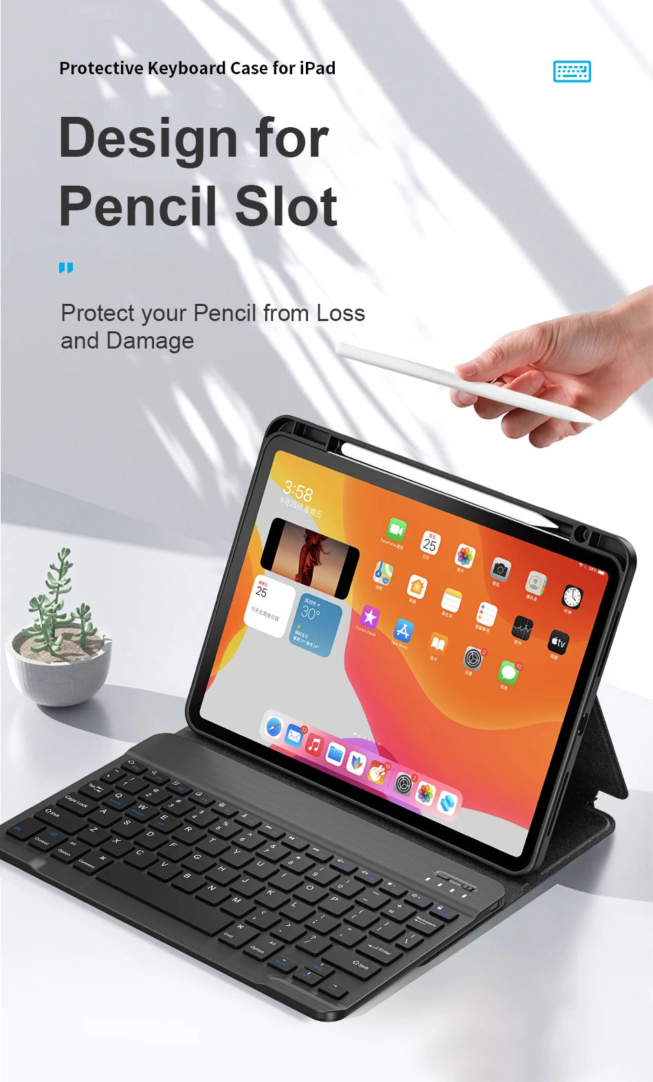 WiWU Keyboard for iPad 10th 2022 10.9 Magnetic Wireless Keyboard for iPad Air 4 5 11 inch Keyboards for iPad 10.2 Air 3 10.5