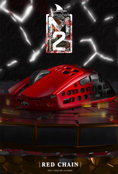 M2 Pro Gaming Mouse Darmoshark Magnesium Alloy Wireless 8K Tri-Mode Computer Game Macro Mouse N52840 PAW3950 40g lightweight