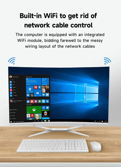 32 inch 1K all-in-one computer (Intel i7-3770S, RAM 16GB, SSD 1024GB, Windows 11 Pro)