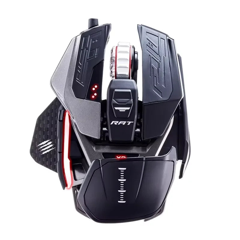 Madcatz Rat8+ Mouseesports Gaming Rat Pro X3 Wired Mechanical Mouse 11 Keys Programming Button Mice Pmw3389 Comfortable Custom