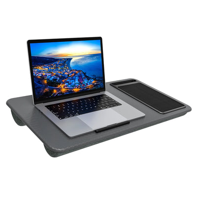 Home Office Pro Lap Desk with Mouse Pad and Phone Holder 21.1x12inch PORTABLE LIGHTWEIGHT