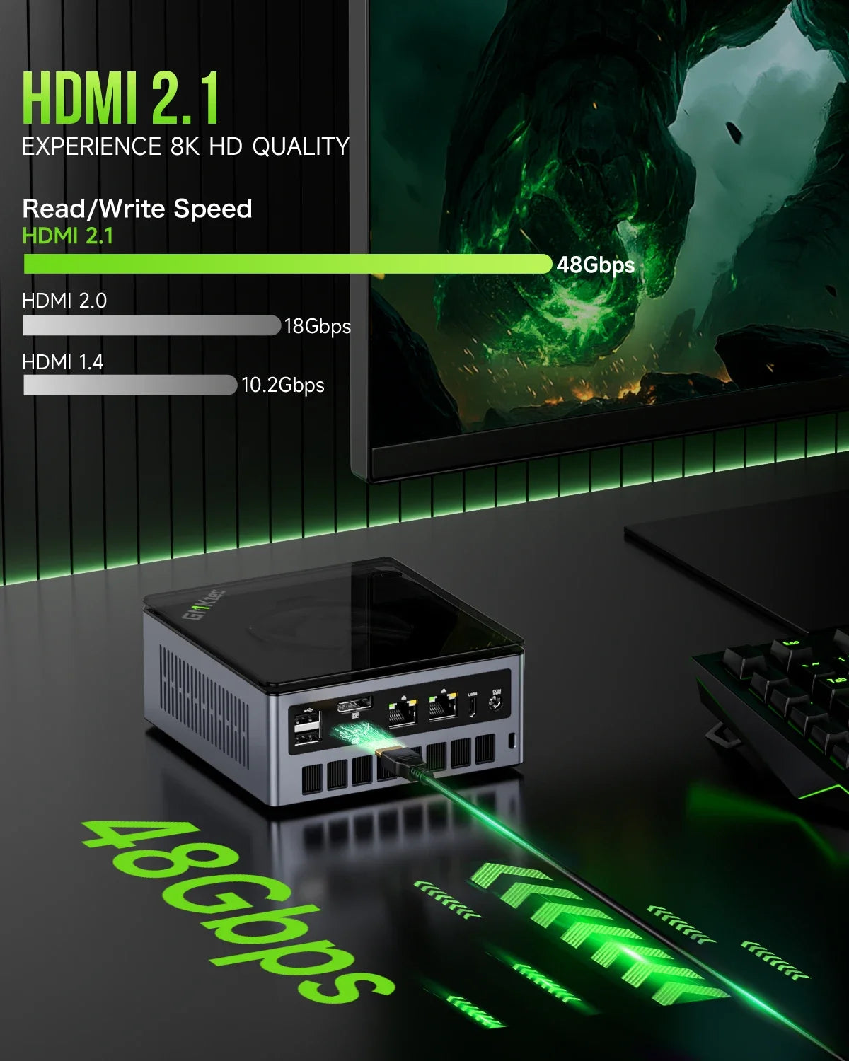 GMKtec M7 MINI PC AMD R7 Pro 6850H Wins 11 Pro