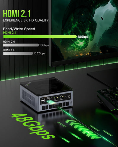 GMKtec M7 MINI PC AMD R7 Pro 6850H Wins 11 Pro