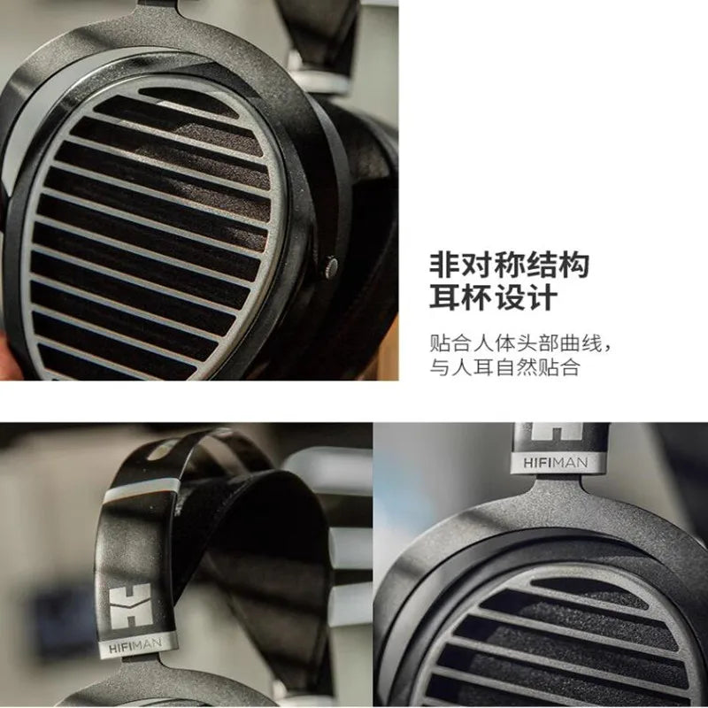 Original HIFIMAN Ananda V3 Stealth Magnets Full-Size Over-Ear Open-Back Planar Magnetic Supernano Diaphragm Hi-Fi Headphones