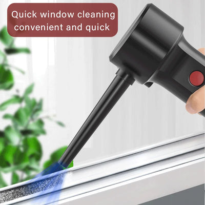 Electric Air Blower for Computer Cleaner,Cordless Air Duster,Replaces Compressed Air Can,Handy Dust for PC Keyboard Cleaning