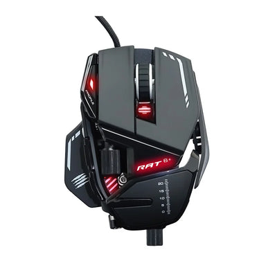 Madcatz Rat8+ Mouseesports Gaming Rat Pro X3 Wired Mechanical Mouse 11 Keys Programming Button Mice Pmw3389 Comfortable Custom