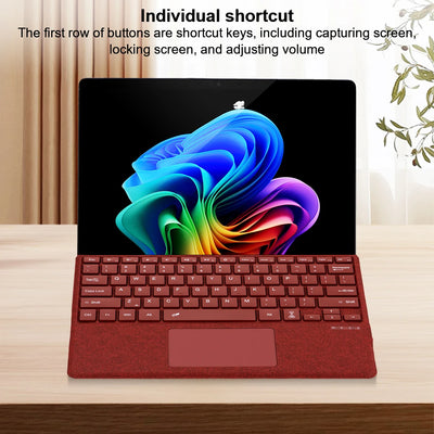Bluetooth-Compatible Magnetic Wireless Keyboard with Touchpad Portable Magnetic Keyboard