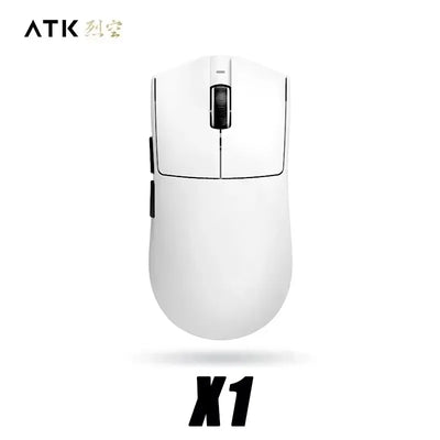 ATK Blazing Sky X1 Pro Max Ultra ULTIMATE Mouse Three Mode Bluetooth Wireless Mouse Paw3950 8K Lightweight FPS E-sports Pc Gamer