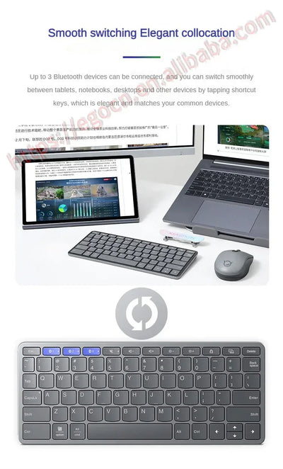 Xiaoxin Wireless Keyboard Air Portable for Lenovo Pad Studio Pad 2024 Legion Y700 Pad Pro Android Apple Windows MacOS