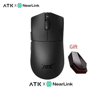 ATK Blazing Sky X1 Pro Max Ultra ULTIMATE Mouse Three Mode Bluetooth Wireless Mouse Paw3950 8K Lightweight FPS E-sports Pc Gamer