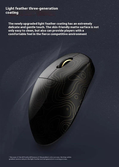Waizowl Ogm Pro V2 Mouse Three Mode Wireless Paw3950 30000dpi Lightweight Customized Gaming Mouse For Desktop Computer Mice Gift