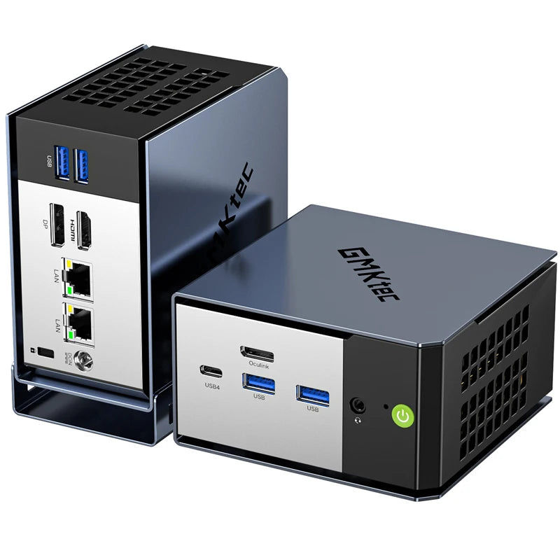 GMKtec EVO-X1 Mini PC AMD AI 9 HX 370 Win11 Pro LPDDR5X