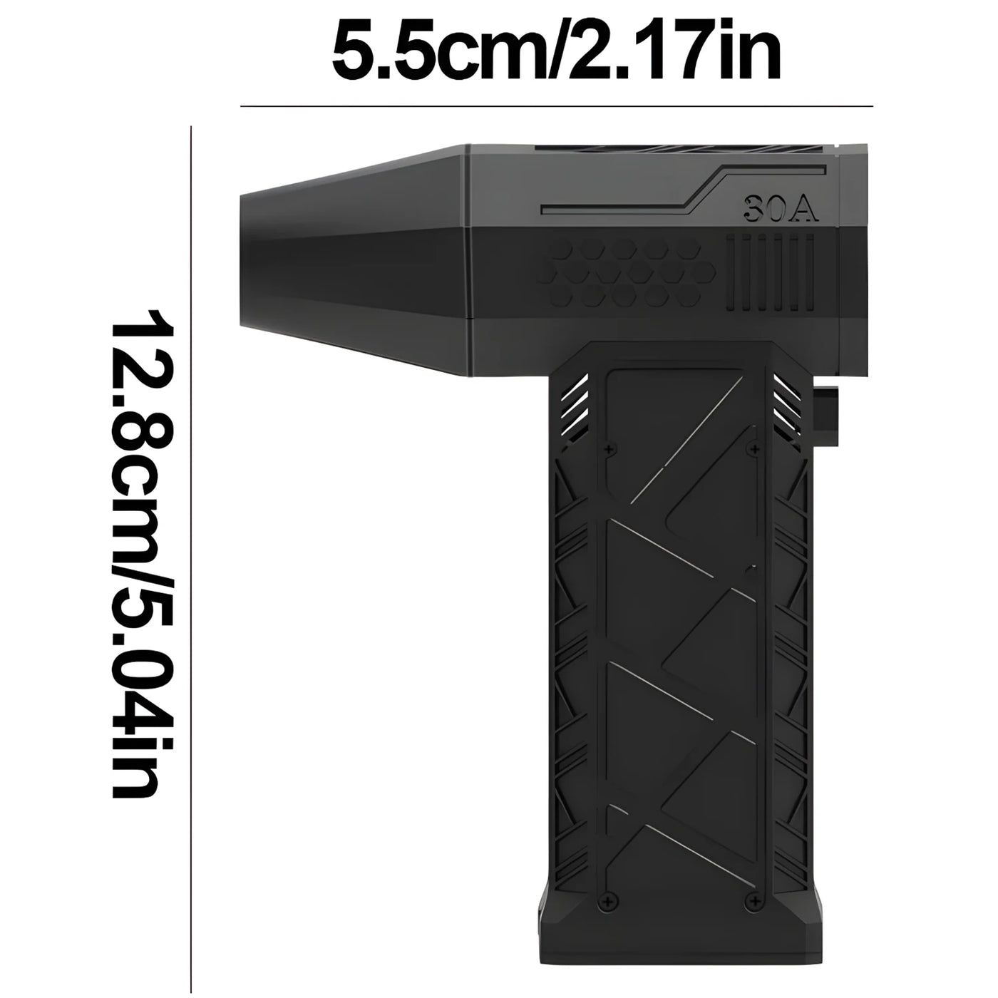 S16 Electric Air Duster, Mini Turbo Jet Fan,Handheld Brushless Motor130,000 RPM, Cleaning PC and Keyboard, Car and Home