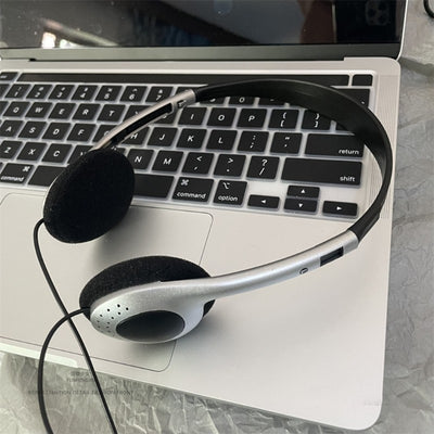 Headphones Y2k Personality Retro Headset Black Fashion Style Headset Over Ear