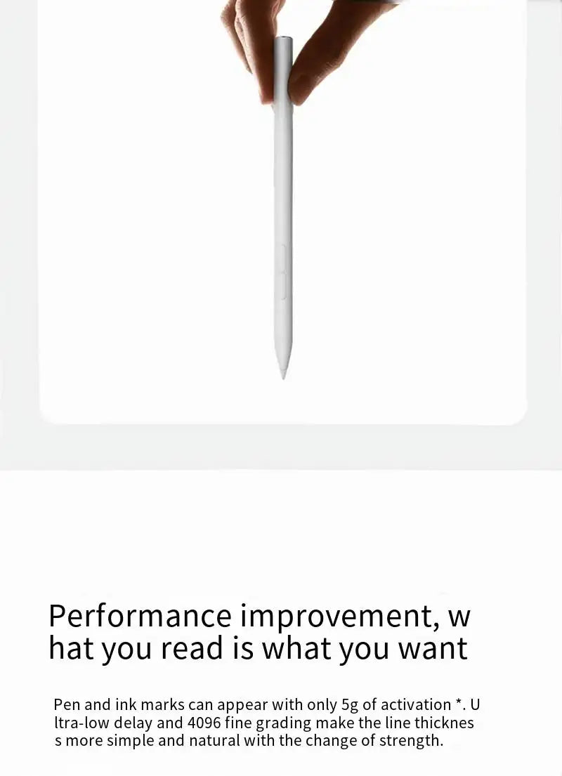 Original Xiaomi Stylus Pen 2 nd Pad 6 / 6 Pro Keyboard Case For Draw Writing Tablet 6 Series Magnetic Touch Keyboard and pen set