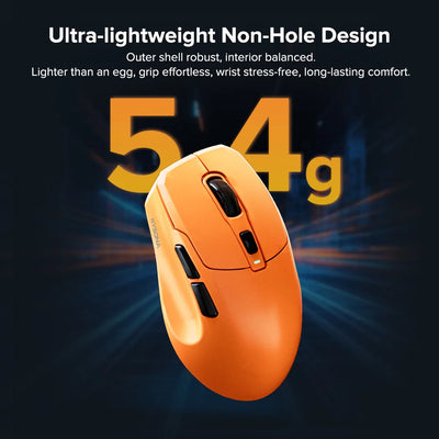 Kysona Uranus Pro Wireless Game Mouse Bluetooth 2.4g Three Mode E-Sports Lightweight Ergonomics Gaming Mouse For PC Gamer Gift