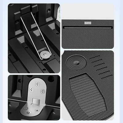 Car Laptop Desk Folding Steering Wheel Table Food Tray For Tesla Model 3 / Y Auto Steering Wheel Laptop Desk Drinks Tray Holder