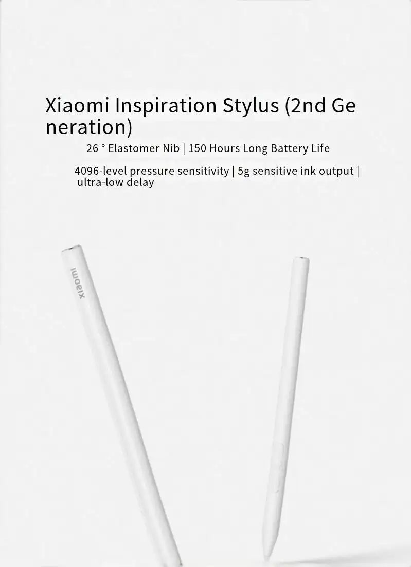 Original Xiaomi Stylus Pen 2 nd Pad 6 / 6 Pro Keyboard Case For Draw Writing Tablet 6 Series Magnetic Touch Keyboard and pen set
