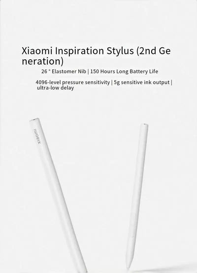 Original Xiaomi Stylus Pen 2 nd Pad 6 / 6 Pro Keyboard Case For Draw Writing Tablet 6 Series Magnetic Touch Keyboard and pen set
