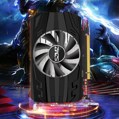 GT730 2GB DDR5 GPU Graphics Card VGA HDMI-Compatible Computer Graphics Card PCI-E 2.0 16X PC Video Card 1600MHz GPU GF108