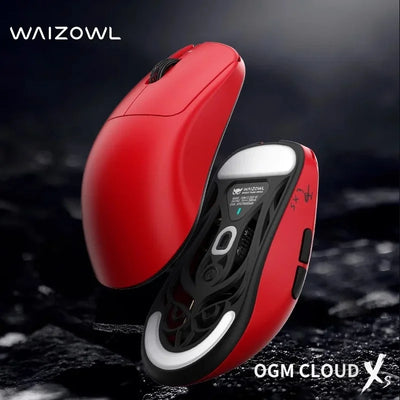 Waizowl OGM CloudXS Gaming Mouse Wireless 3mode E-sports Mice PAW3950 Lightweight Customziation Mouse Computer Accessories Gifts