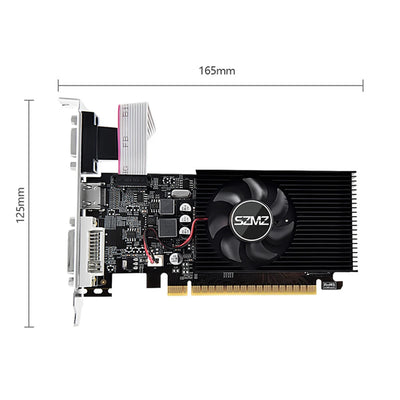 GT730 4GB DDR3 128Bit/64Bit Gaming Video Card with HDMI VGA DVI Port PCI-E2.0 16X PC Graphics Card GT610 1/2GB GPU Display Cards