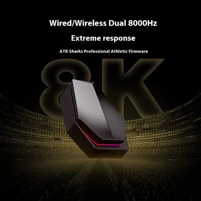 ATK Blazing Sky X1 Pro Max Ultra ULTIMATE Mouse Three Mode Bluetooth Wireless Mouse Paw3950 8K Lightweight FPS E-sports Pc Gamer