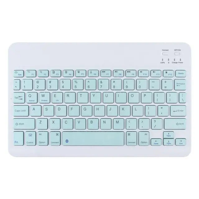 Mini Bluetooth Wireless Keyboard and Mouse Set 10 Inch Rechargeable English Keypad Mice For Tablet ipad Pro 12 9 Air 4 S6 Lite