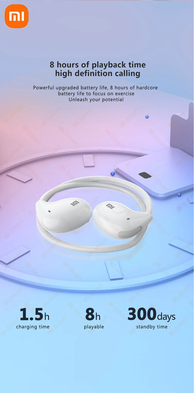 Xiaomi Bluetooth 5.3 Earphones Wireless Bone Conduction Waterproof Earphones Stereo Over-ear Sports Earphones with Microphone