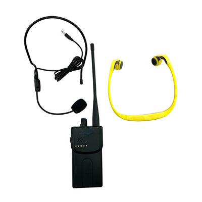 H-906A Bone Conduction Earphones Swimming Receiver Portable Light H-900A FM Transmitter Headphone