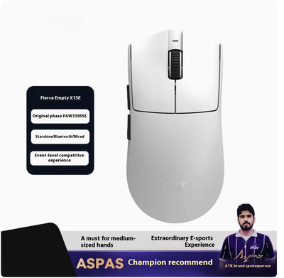 ATK Blazing Sky X1 Pro Max Ultra ULTIMATE Mouse Three Mode Bluetooth Wireless Mouse Paw3950 8K Lightweight FPS E-sports Pc Gamer