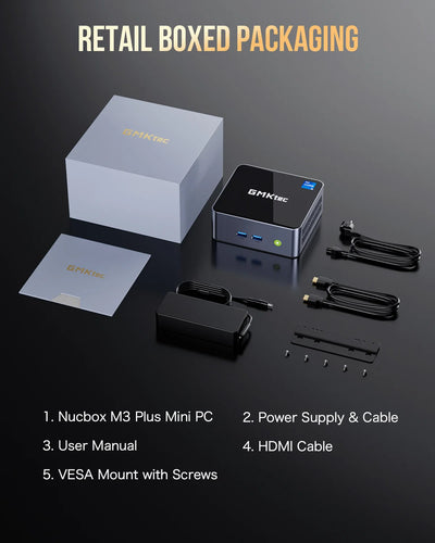 GMKtec M3 Plus Core i9-12900HK Mini PC Windows 11 Pro