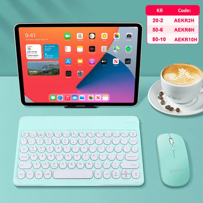 Bluetooth Keyboard Wireless Keyboard and Mouse Teclado for iPad 10th 2022 Xiaomi Samsung Huawei Tablet Android IOS Windows