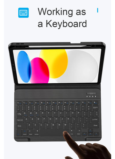 WiWU Keyboard for iPad 10th 2022 10.9 Magnetic Wireless Keyboard for iPad Air 4 5 11 inch Keyboards for iPad 10.2 Air 3 10.5